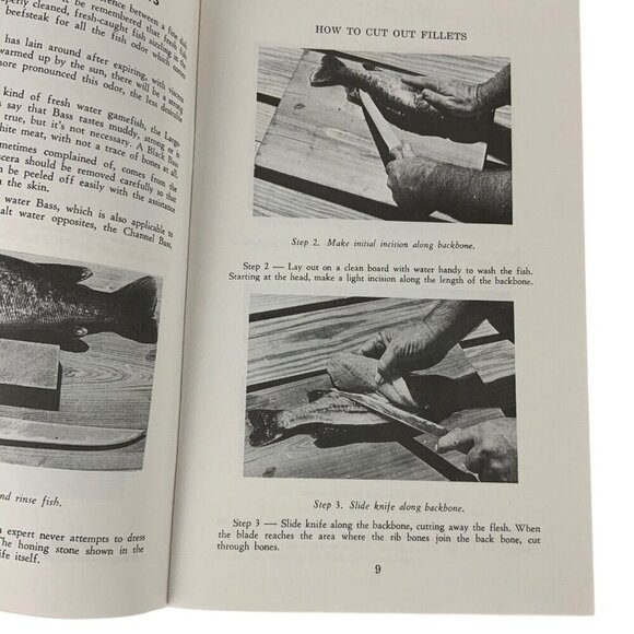 How To Cook Your Catch Fresh Fish Recipe Booklet By Rube Allyn 1963 Paperback - Picture 4 of 9